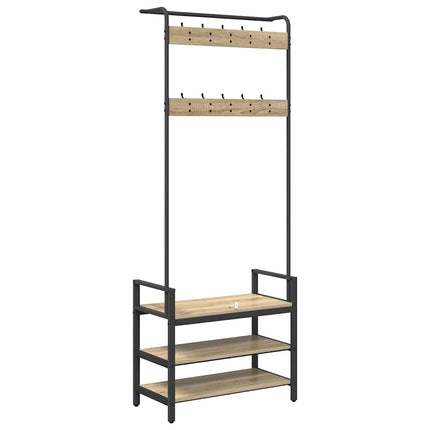 Jakkeholder Sonoma eg 75 x 34 x 184 cm Konstrueret træ