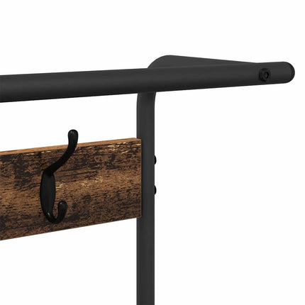 Jakkeholder Gammelt træ 75 x 34 x 184 cm Konstrueret træ