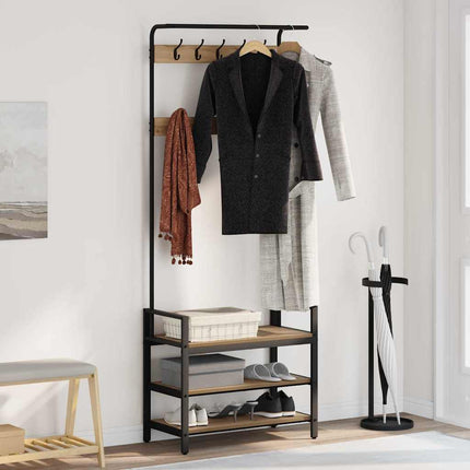Jakkeholder Artisan Egetræ 75 x 34 x 184 cm Konstrueret træ