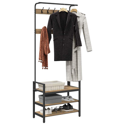 Jakkeholder Artisan Egetræ 75 x 34 x 184 cm Konstrueret træ