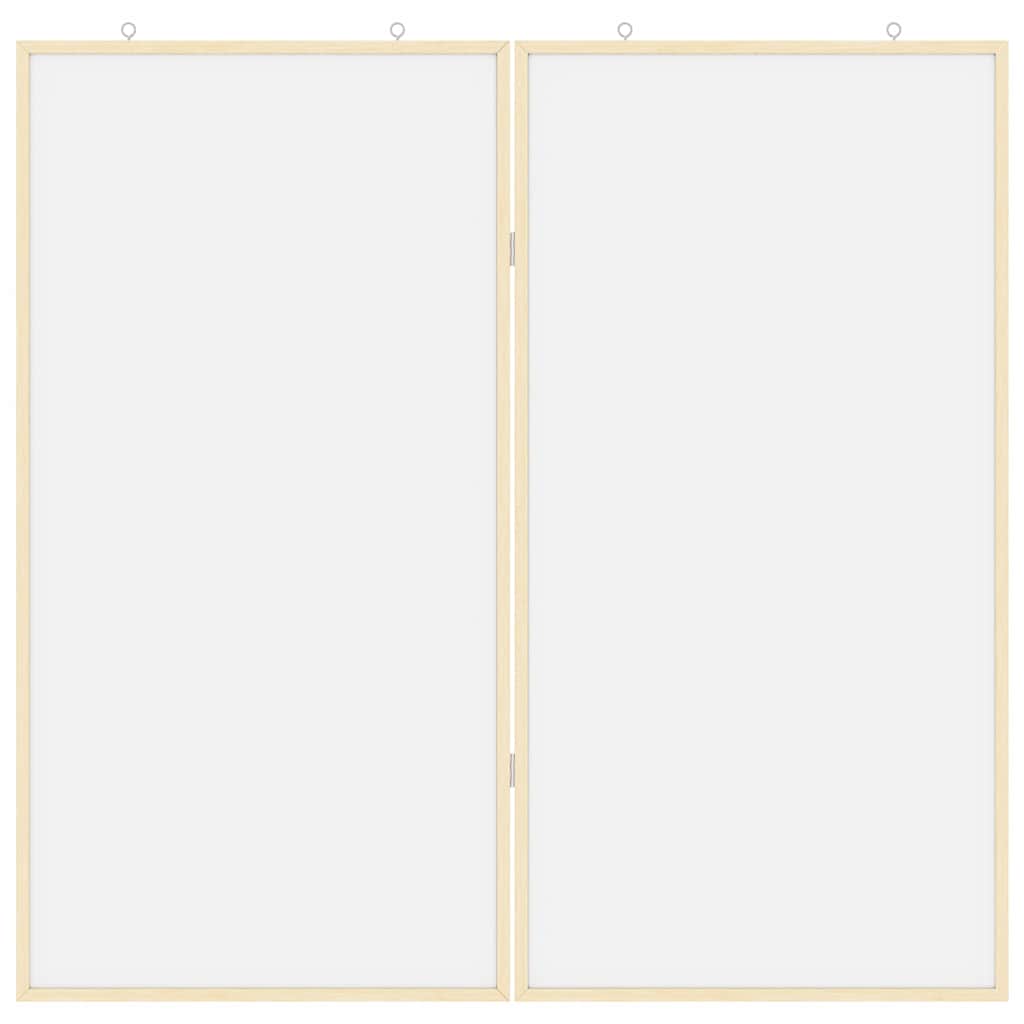 Bulletin Tavle Hvid 100 x 100 x 1,4 cm Massivt fyrretræ