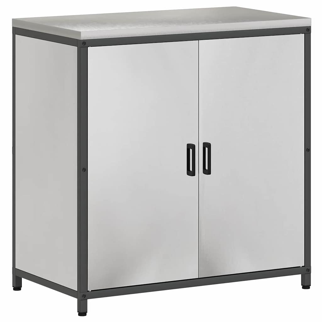 Køkkenopbevaringssæt HATTEM 2 pcs Sølv Rustfrit stål