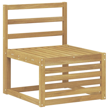 Udendørs sofagruppe 7 pcs Hvid 304 x 132,5 x 73 cm