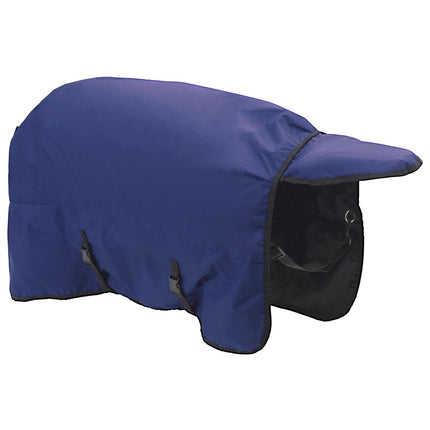 Hestetæppe Mørk Grøn og Sort 105 cm Polyester