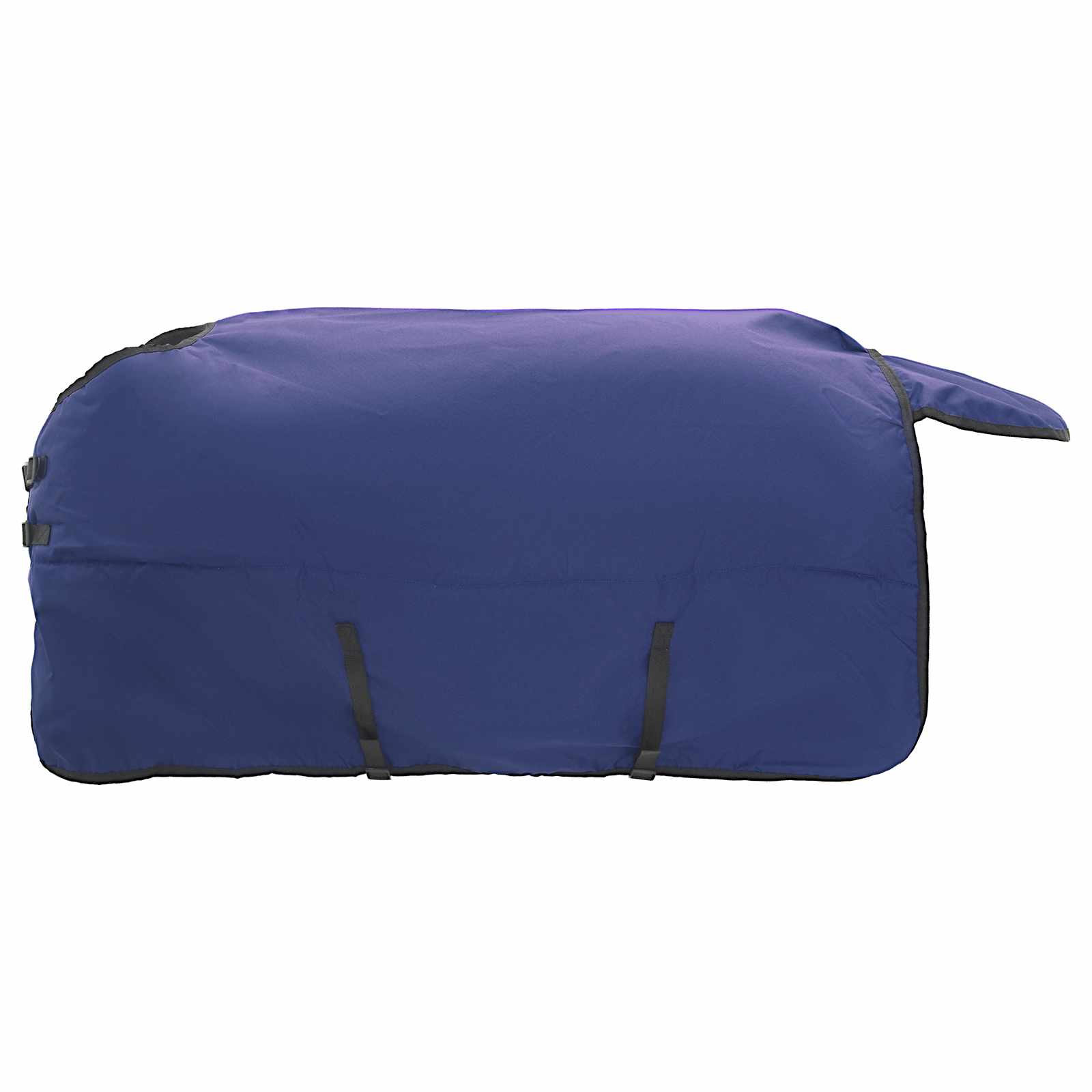 Hestetæppe Mørk Grøn og Sort 135 cm Polyester