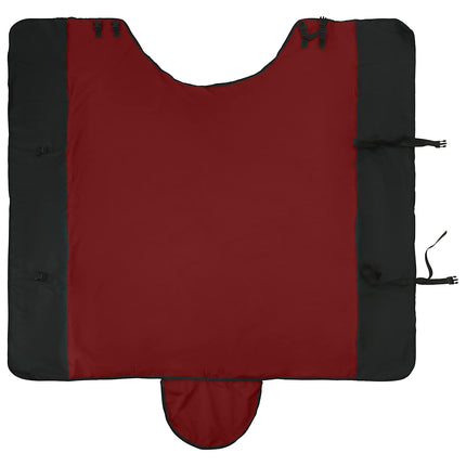 Hestetæppe Mørk Grøn og Sort 105 cm Polyester