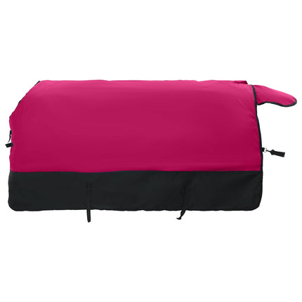 Hestetæppe Pink og Sort 105 cm Polyester