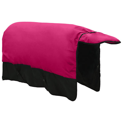Hestetæppe Pink og Sort 145 cm Polyester