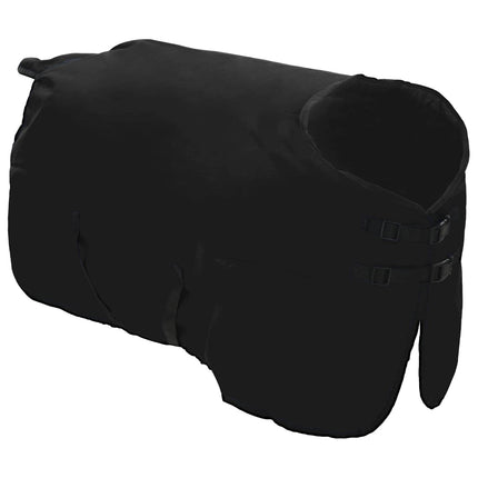 Hestetæppe Mørk Grøn og Sort 115 cm Polyester