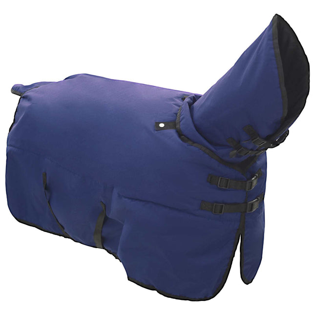 Hestetæppe Mørk Grøn og Sort 85 cm Polyester