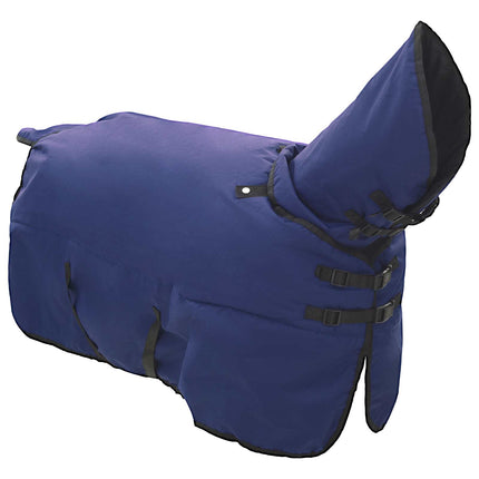 Hestetæppe Fuldt Marineblå 105 cm Polyester