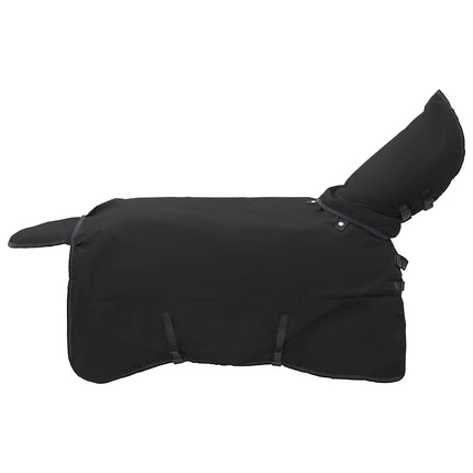 Hestetæppe Mørk Grøn og Sort 125 cm Polyester
