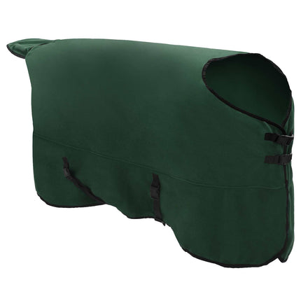 Hestetæppe Mørkegrøn 125 cm Polyester Fleece