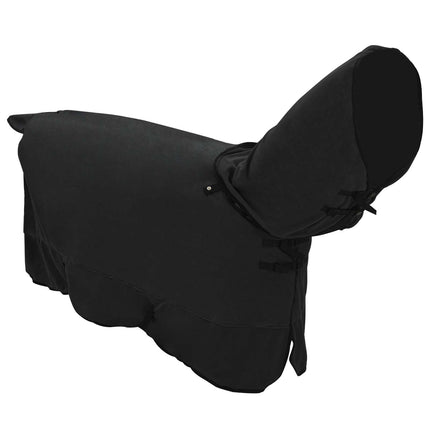 Hestetæppe Sort 125 cm Polyester Fleece