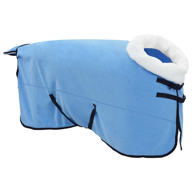 Hestetæppe Fuldt aqua 125 cm Polar fleece