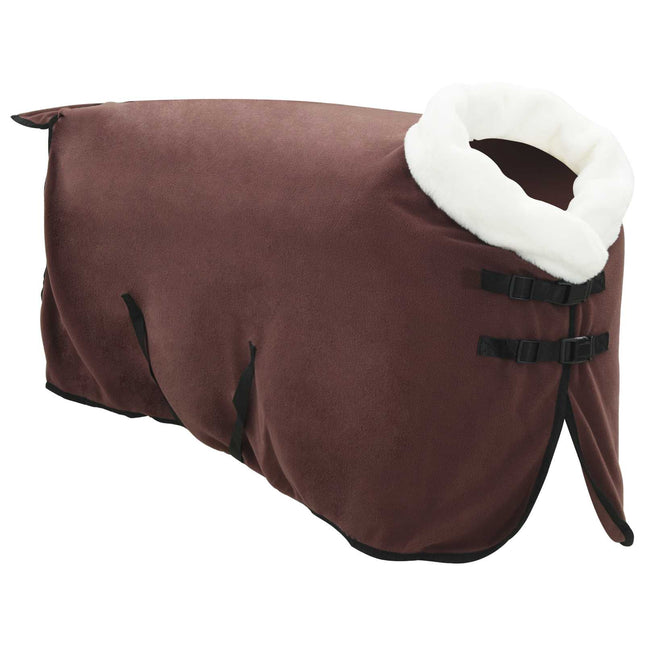 Hestetæppe Mørkebrun 85 cm Polar fleece