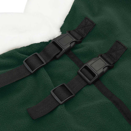 Hestetæppe Mørkegrøn 115 cm Polar fleece