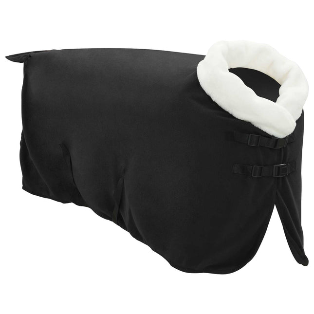 Hestetæppe Sort 75 cm Polar fleece