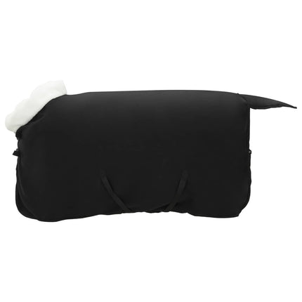Hestetæppe Sort 105 cm Polar fleece