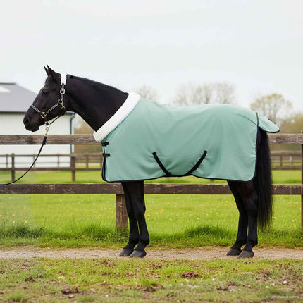 Hestetæppe Mørkegrøn 105 cm Polar fleece