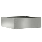 Plænekant Sølv 40 x 40 x 13 cm Galvaniseret stål