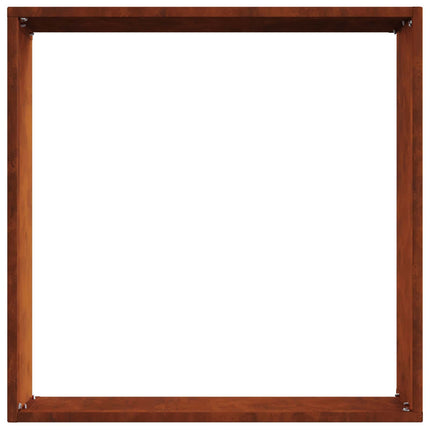 Plænekant Rusten 40 x 40 x 13 cm Cortenstål