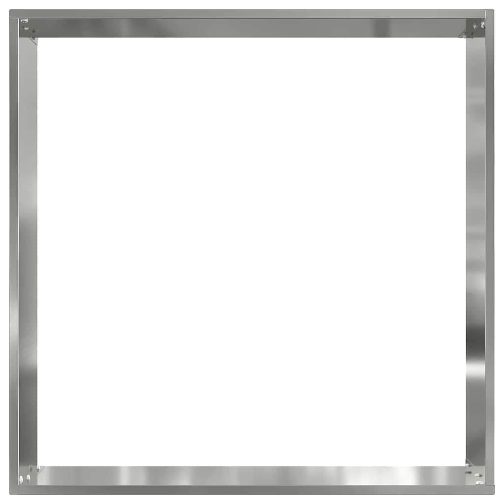 Plænekant Sølv 50 x 50 x 13 cm Galvaniseret stål