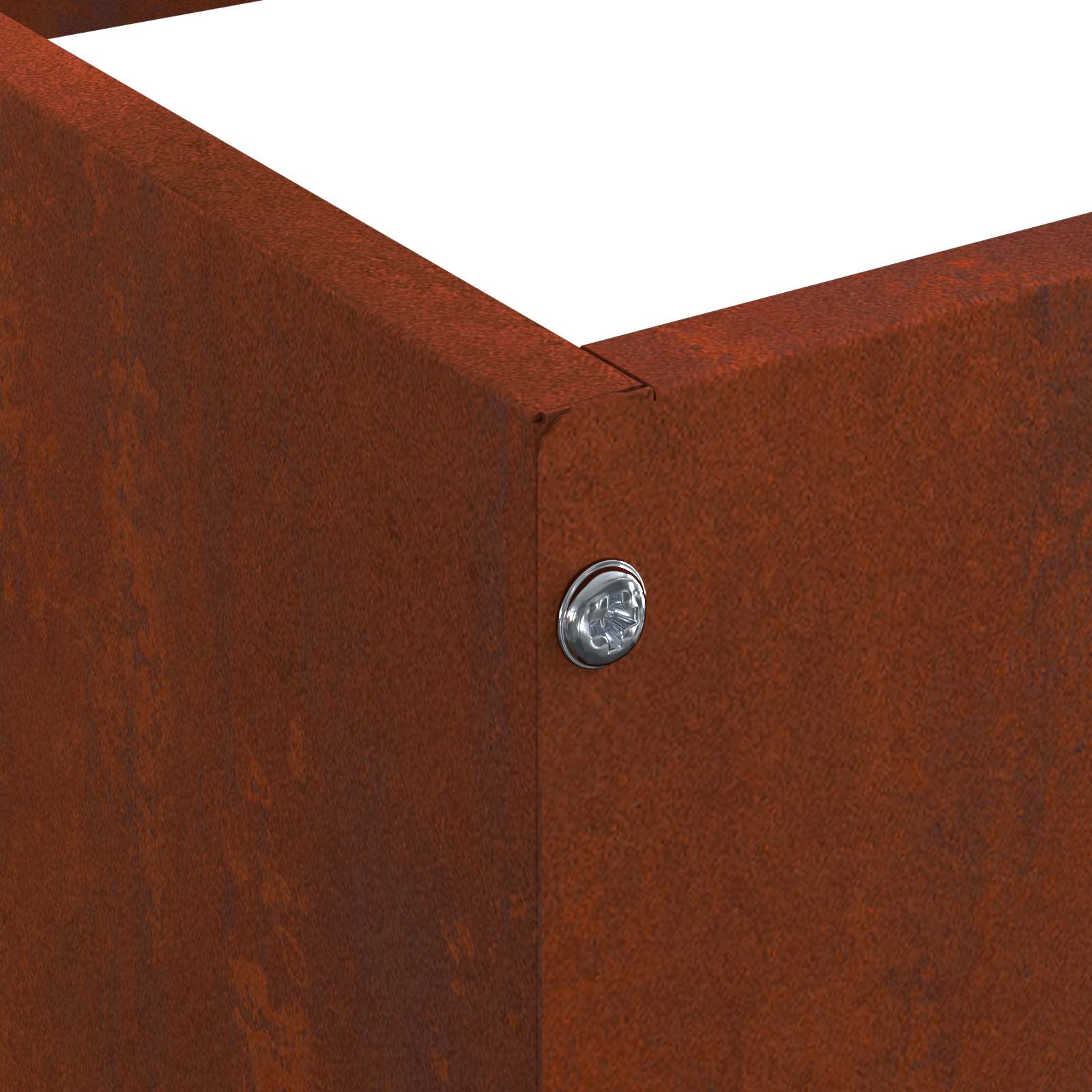 Plænekant 6 pcs Rusten 50 x 50 x 13 cm Cortenstål