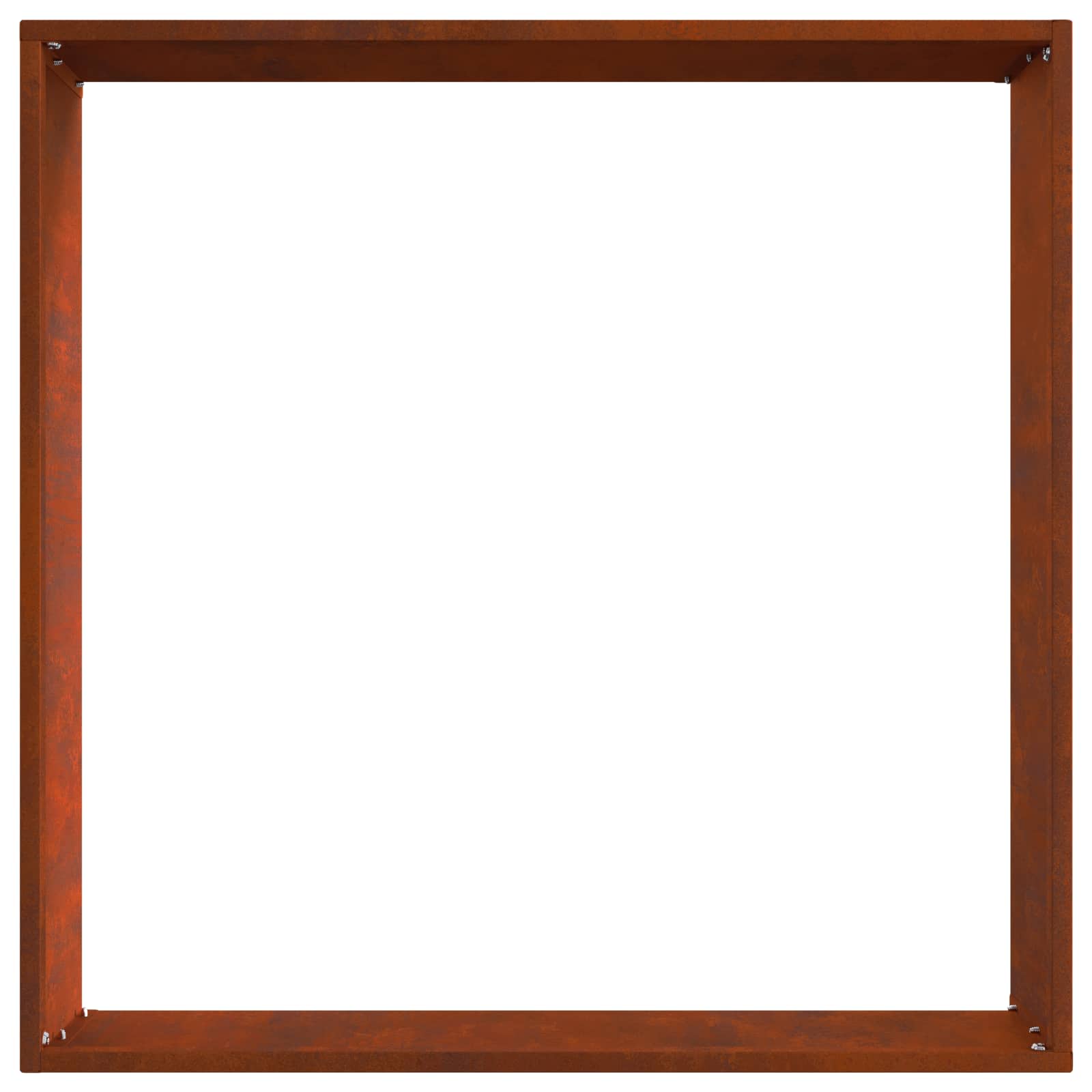 Plænekant 6 pcs Rusten 50 x 50 x 13 cm Cortenstål