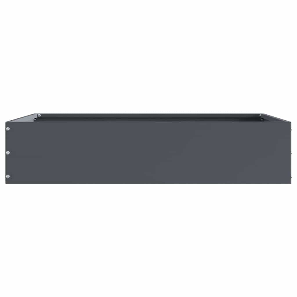 Plænekant 6 pcs Antracit 60 x 60 x 13 cm Stål