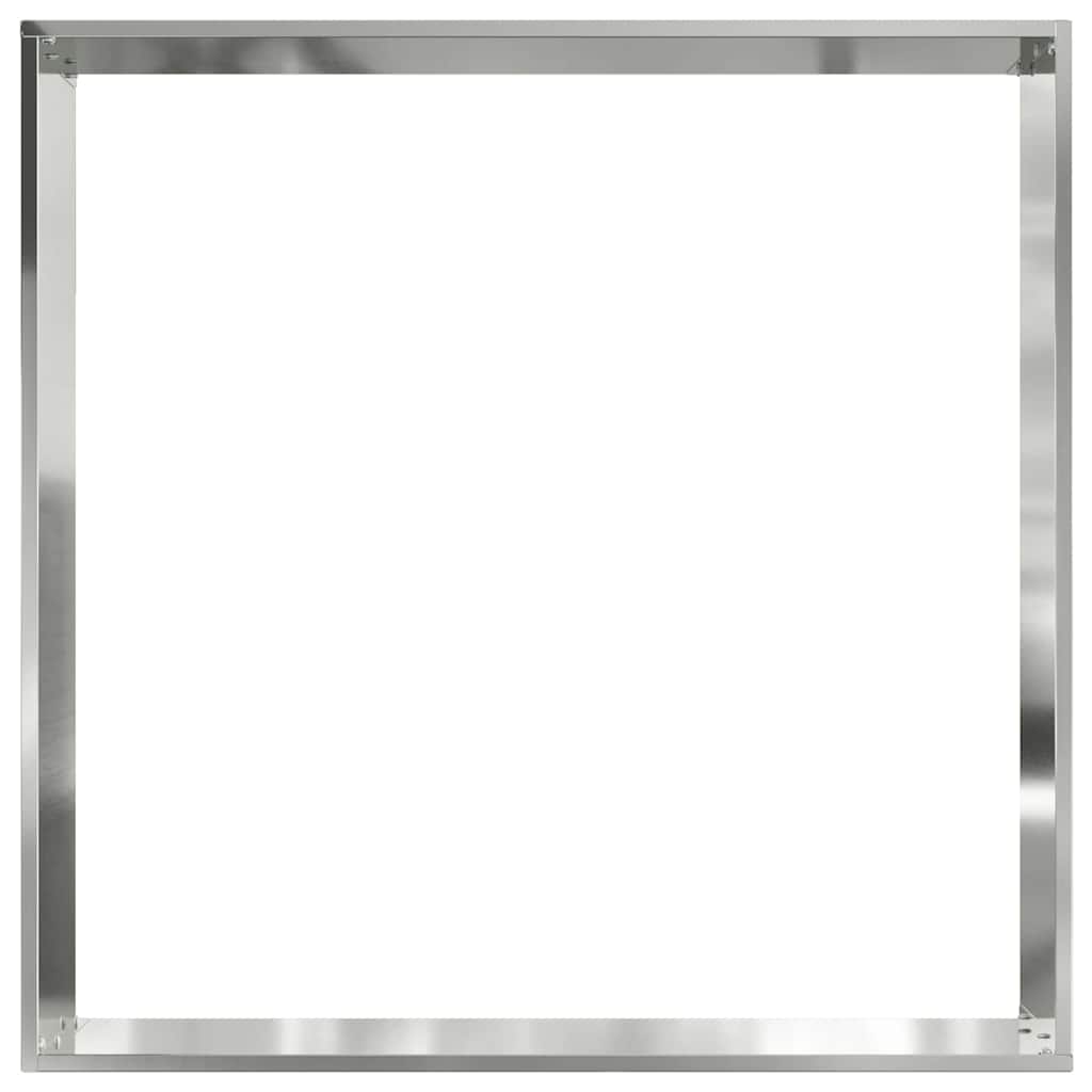 Plænekant 6 pcs Sølv 60 x 60 x 13 cm Galvaniseret stål