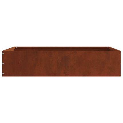 Plænekant 6 pcs Rusten 60 x 60 x 13 cm Cortenstål
