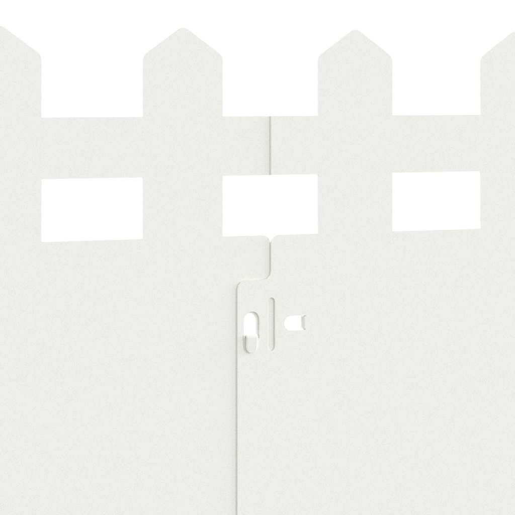 Plænekanter 30 pcs Hvid 103 x 0,05 x 22 cm Stål