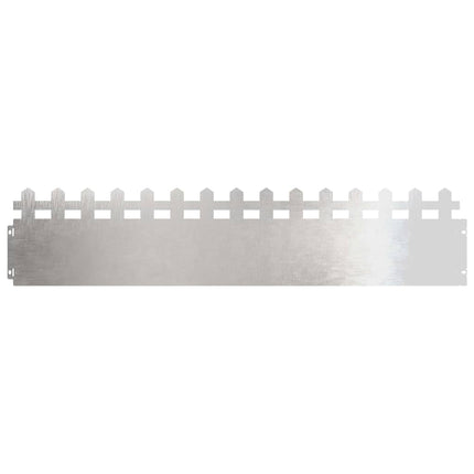 Plænekanter 30 pcs Sølv 103 x 0,05 x 22 cm Rustfrit stål