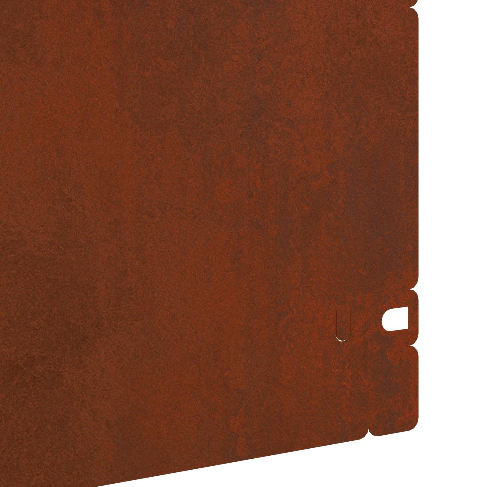 Plænekanter 30 pcs Rusten 103 x 0,05 x 22 cm Cortenstål