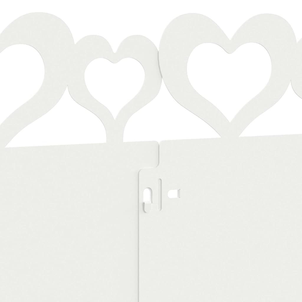 Plænekanter 30 pcs Hvid 103 x 0,05 x 22 cm Stål