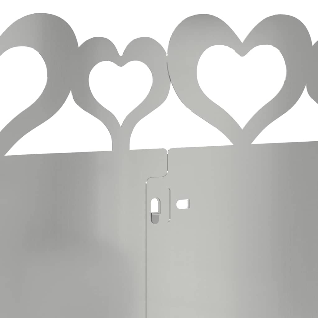 Plænekanter 20 pcs Sølv 103 x 0,05 x 22 cm Galvaniseret stål