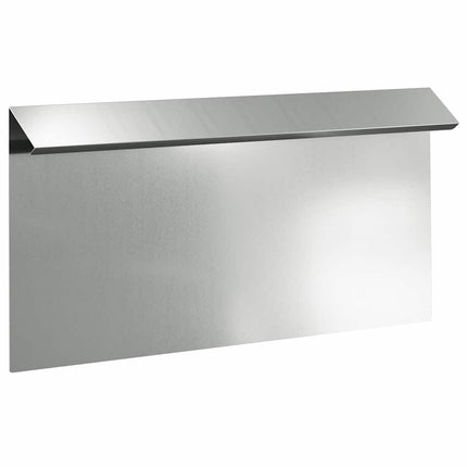 Sneglehegn 50 x 3,5 x 25 cm Galvaniseret stål Sølv