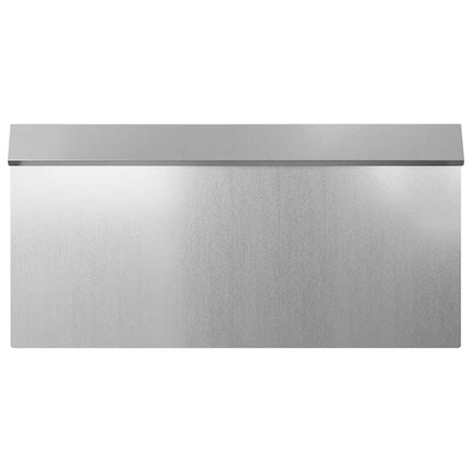 Sneglehegn 50 x 3,5 x 25 cm Galvaniseret stål Sølv