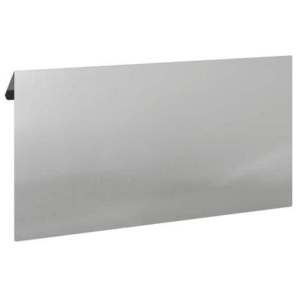 Sneglehegn 16 stk. 50 x 3,5 x 25 cm Galvaniseret stål Sølv