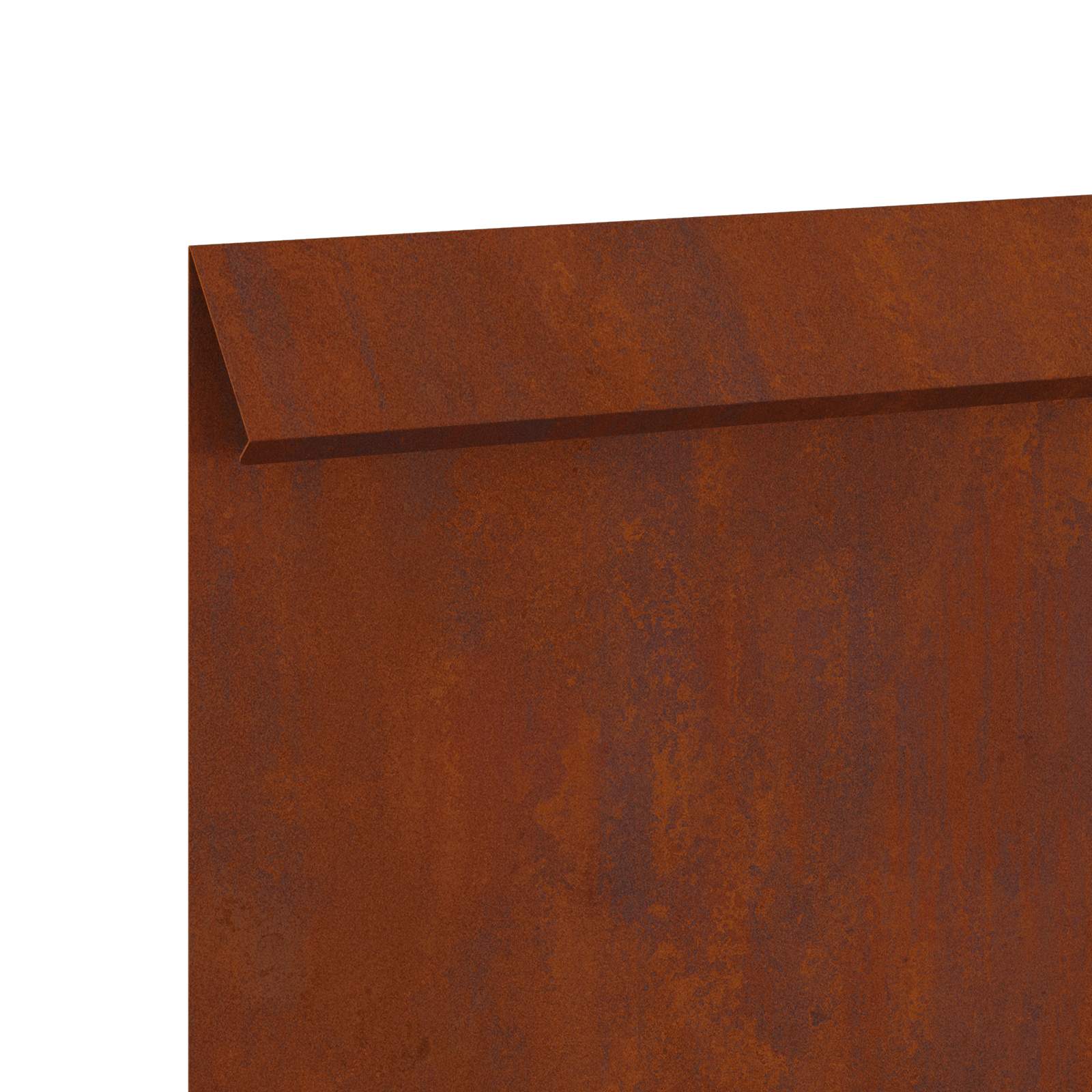 Sneglehegn 4 pcs Rusten 50 x 3,5 x 25 cm Cortenstål
