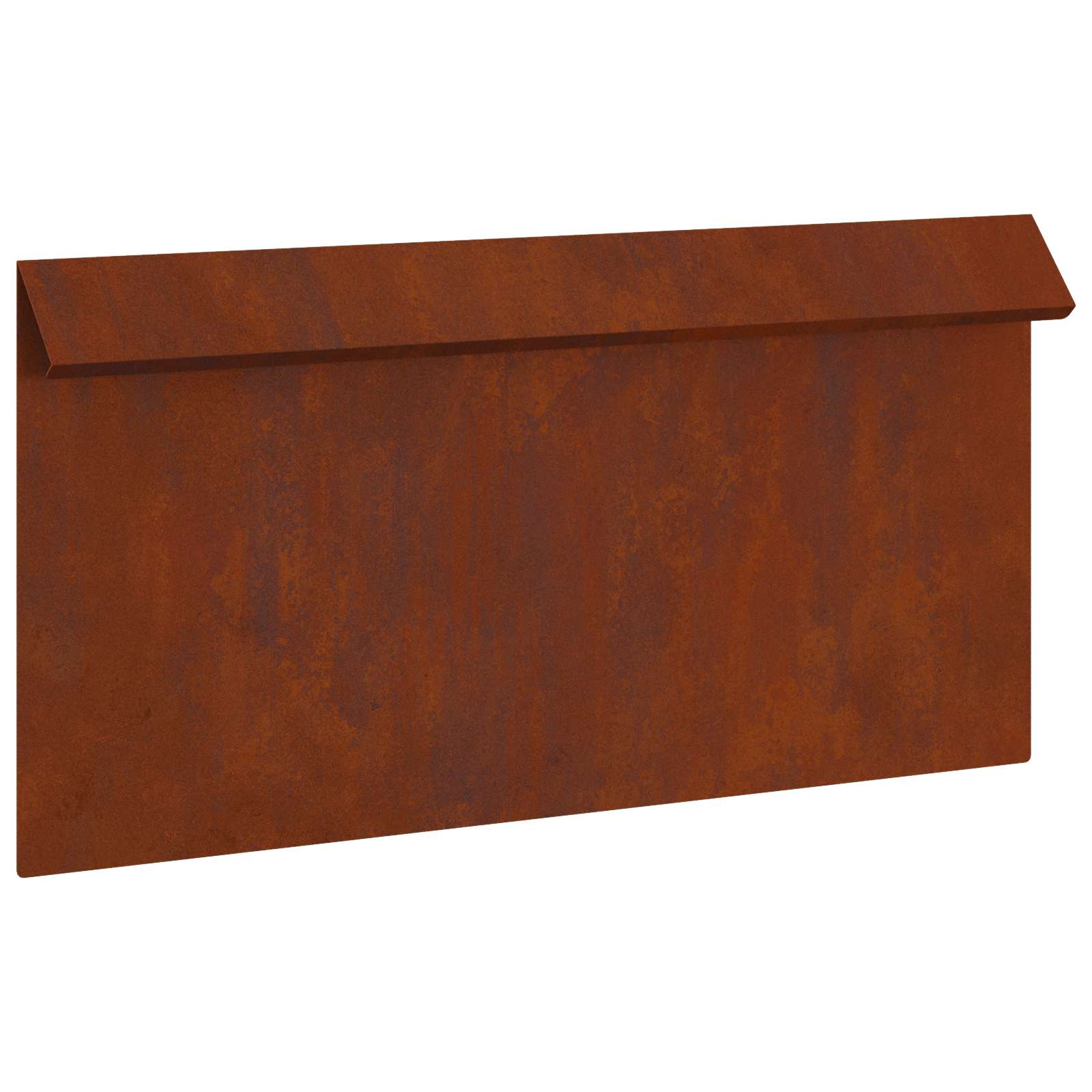 Sneglehegn 4 pcs Rusten 50 x 3,5 x 25 cm Cortenstål