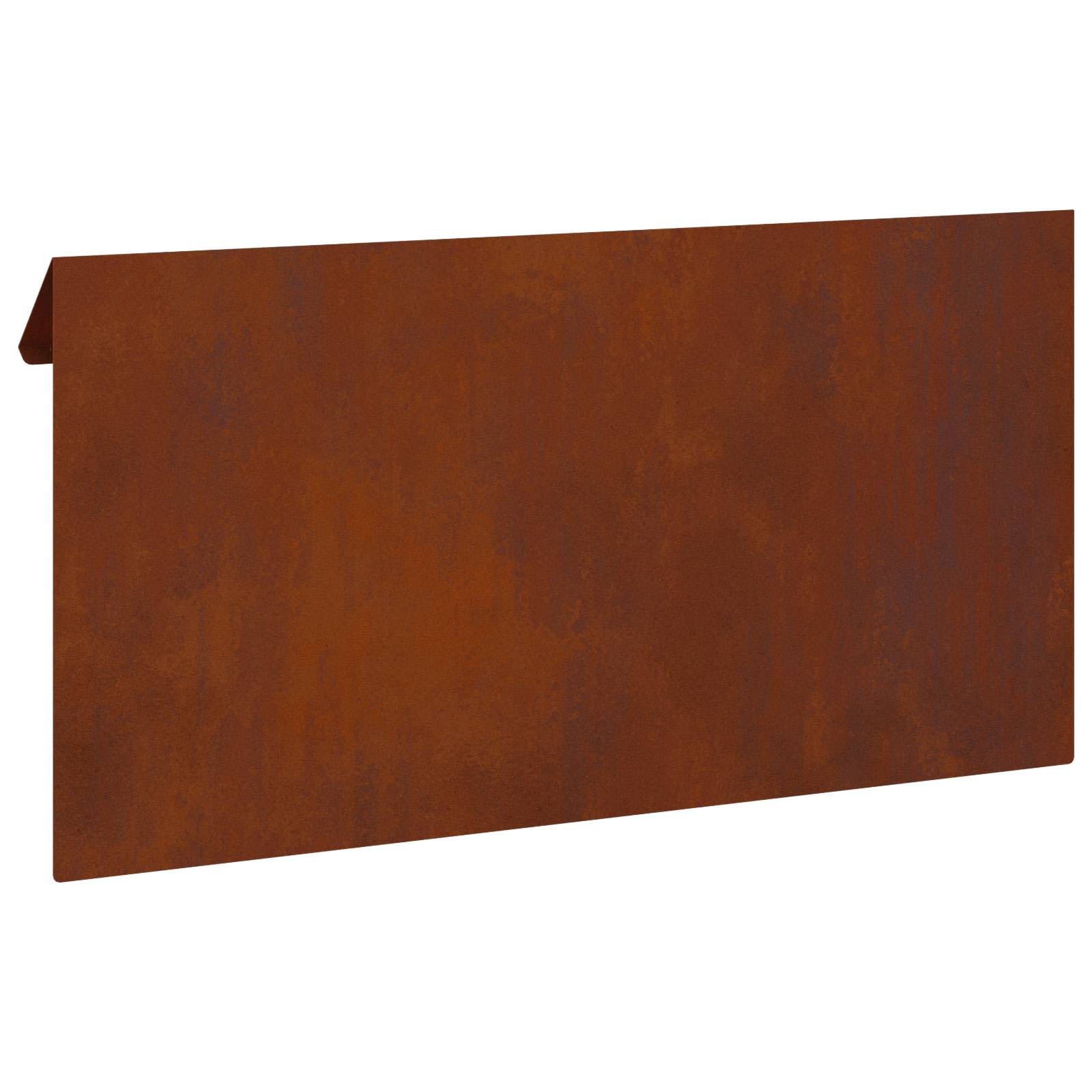 Sneglehegn 4 pcs Rusten 50 x 3,5 x 25 cm Cortenstål
