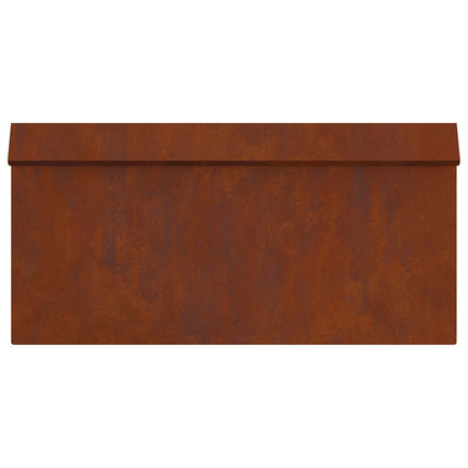 Sneglehegn 16 pcs Rusten 50 x 3,5 x 25 cm Cortenstål