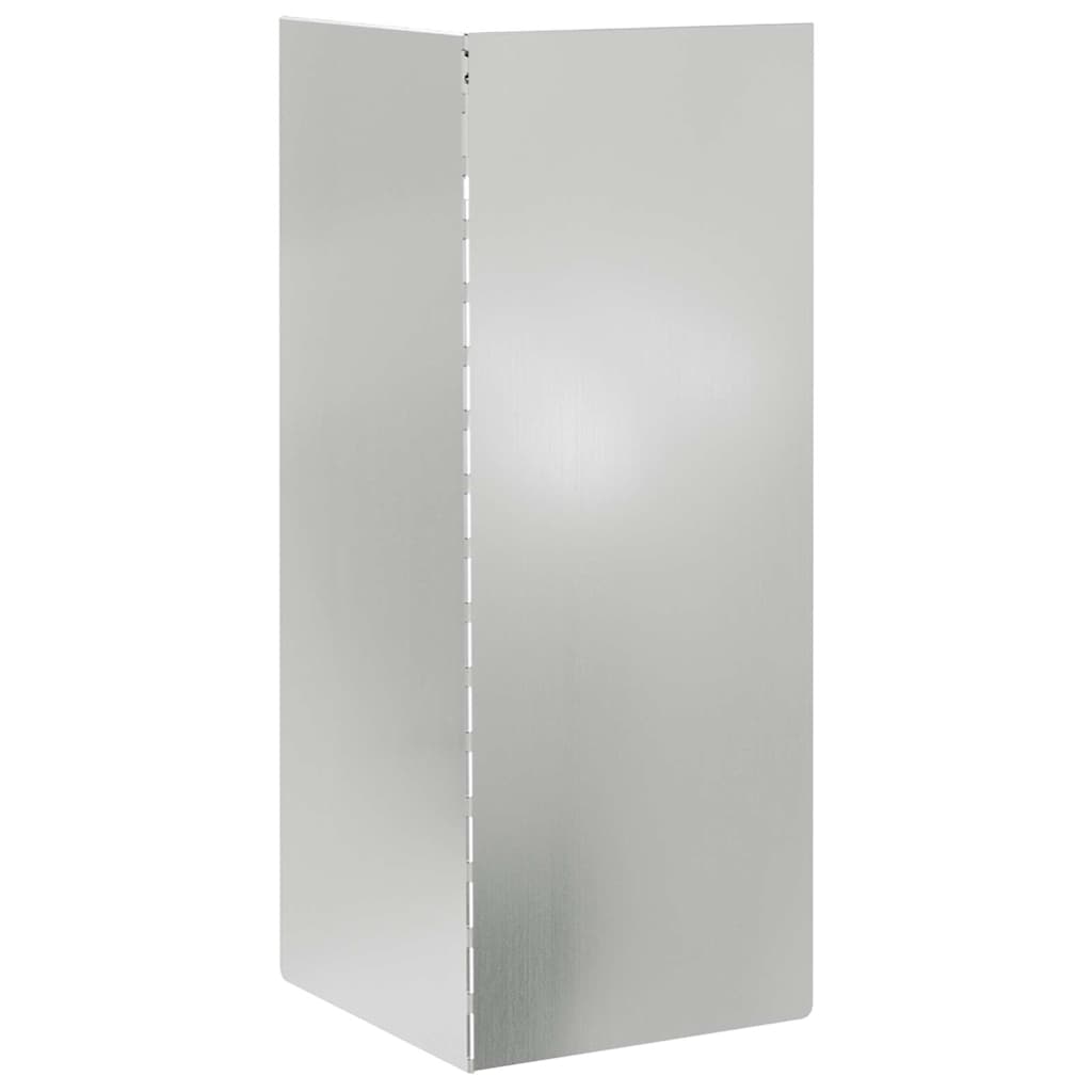 Sneglehegn 4 pcs Sølv 10 x 10 x 25 cm Galvaniseret stål