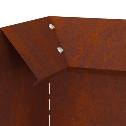 Sneglehegn Rusten 10 x 10 x 25 cm Cortenstål