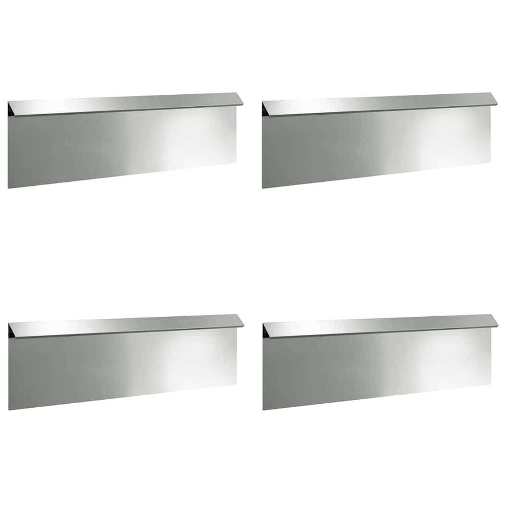 Sneglehegn 8 pcs Sølv Galvaniseret stål