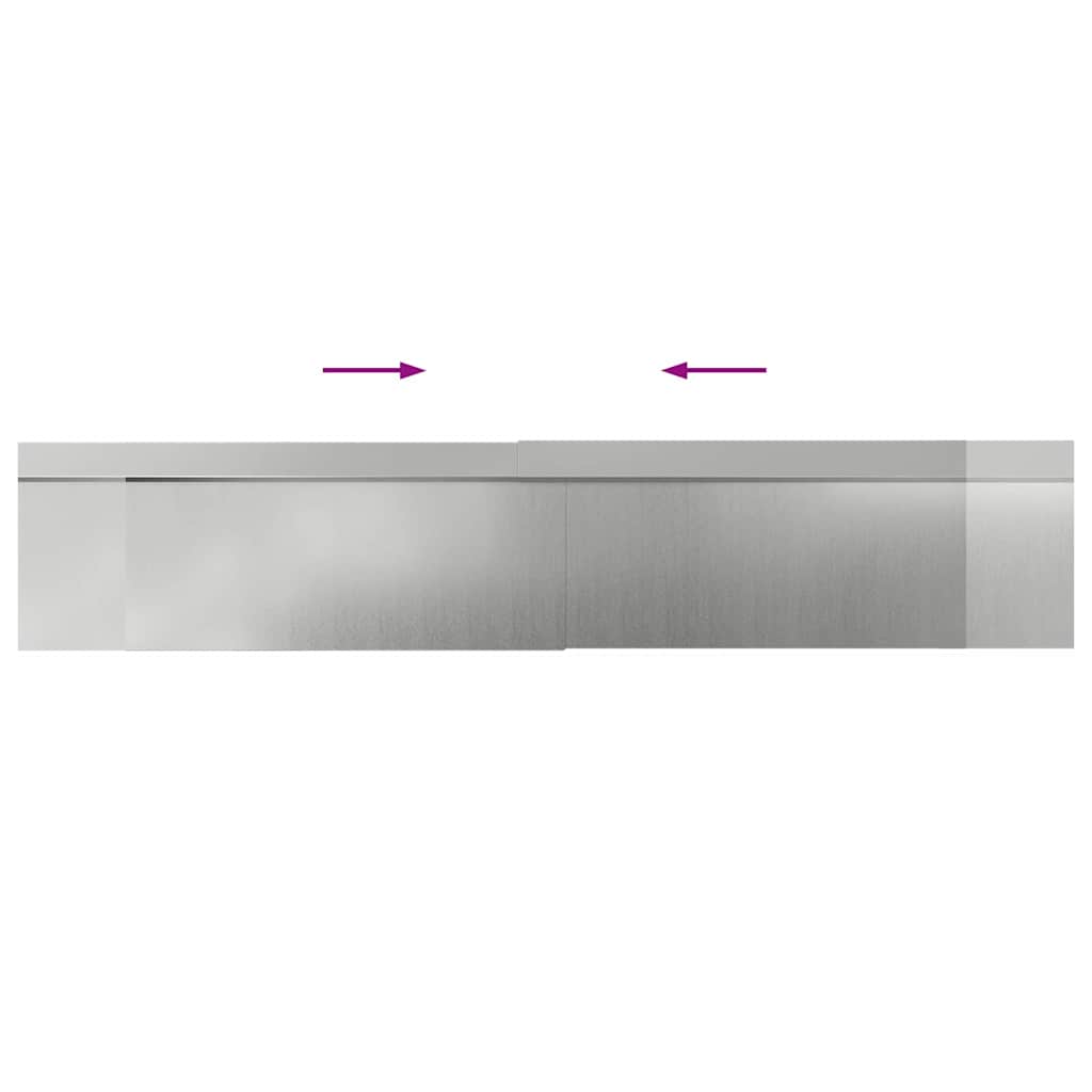 Sneglehegn 8 pcs Sølv Galvaniseret stål