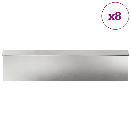 Sneglehegn 12 pcs Sølv Rustfrit stål