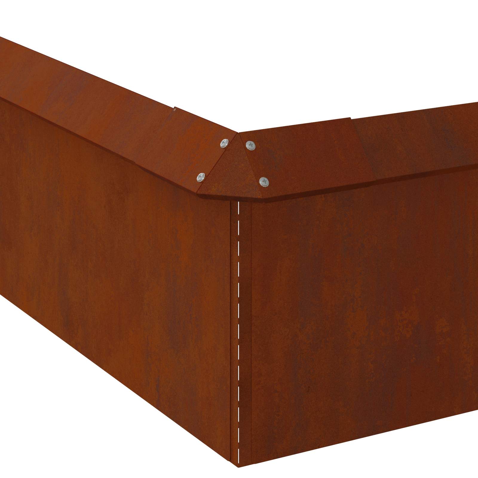 Sneglehegn 20 pcs Rusten Cortenstål